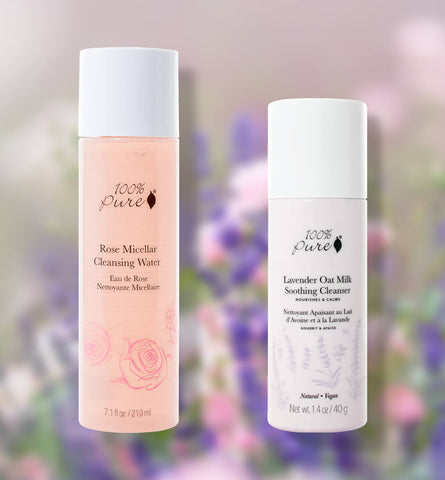Blog Feed Article Feature Image Carousel: Gentle Natural Cleansers Made with Flowers 