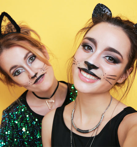 Blog Feed Article Feature Image Carousel: Applying (and Removing) Halloween Makeup 
