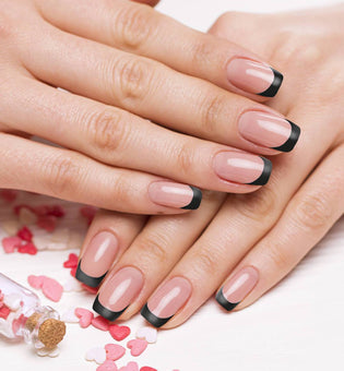  How to Execute Dark French Tips