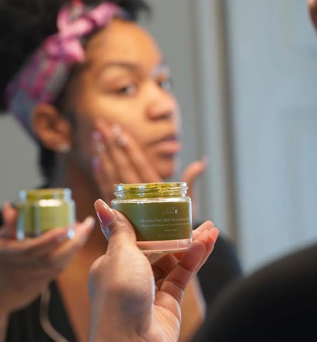The Energy of French Inexperienced Clay & Matcha – 100% PURE