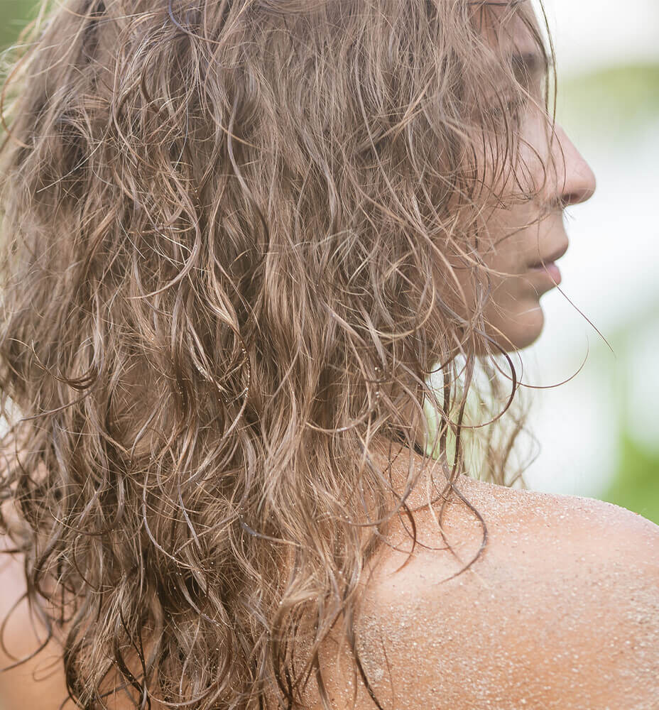 is salt water good for your hair