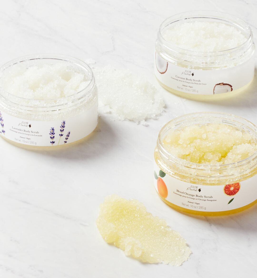 5 Body Scrubs for Luminous Skin – 100% PURE