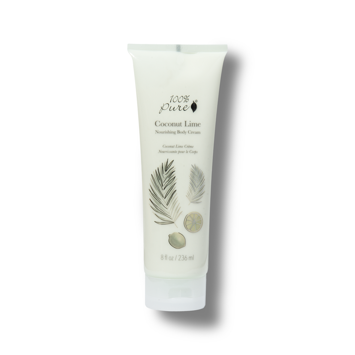 coconut palm body cream Coconut Lime Nourishing Body Cream — 100% PURE