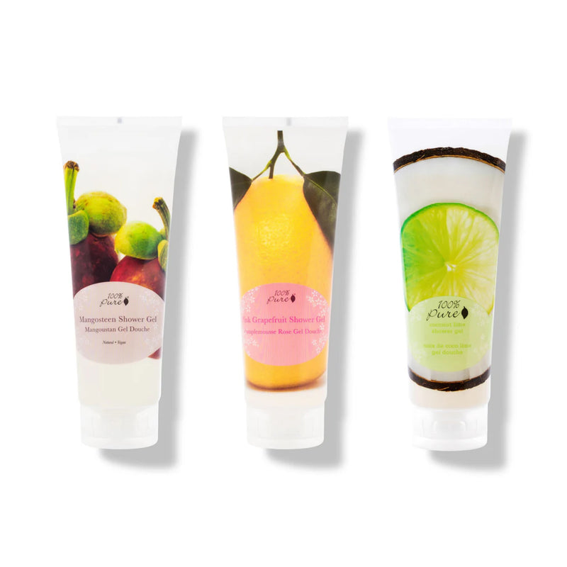 100% pure Glow & Go Shower Trio