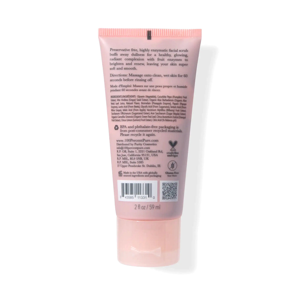 Pumpkin Enzyme Smoothing Scrub — 100% PURE