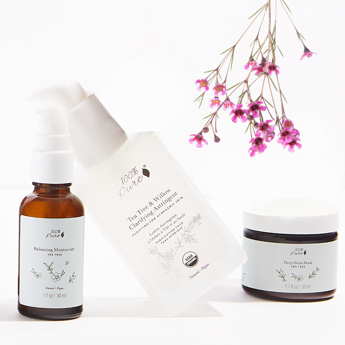 Tea Tree Set – 100% PURE