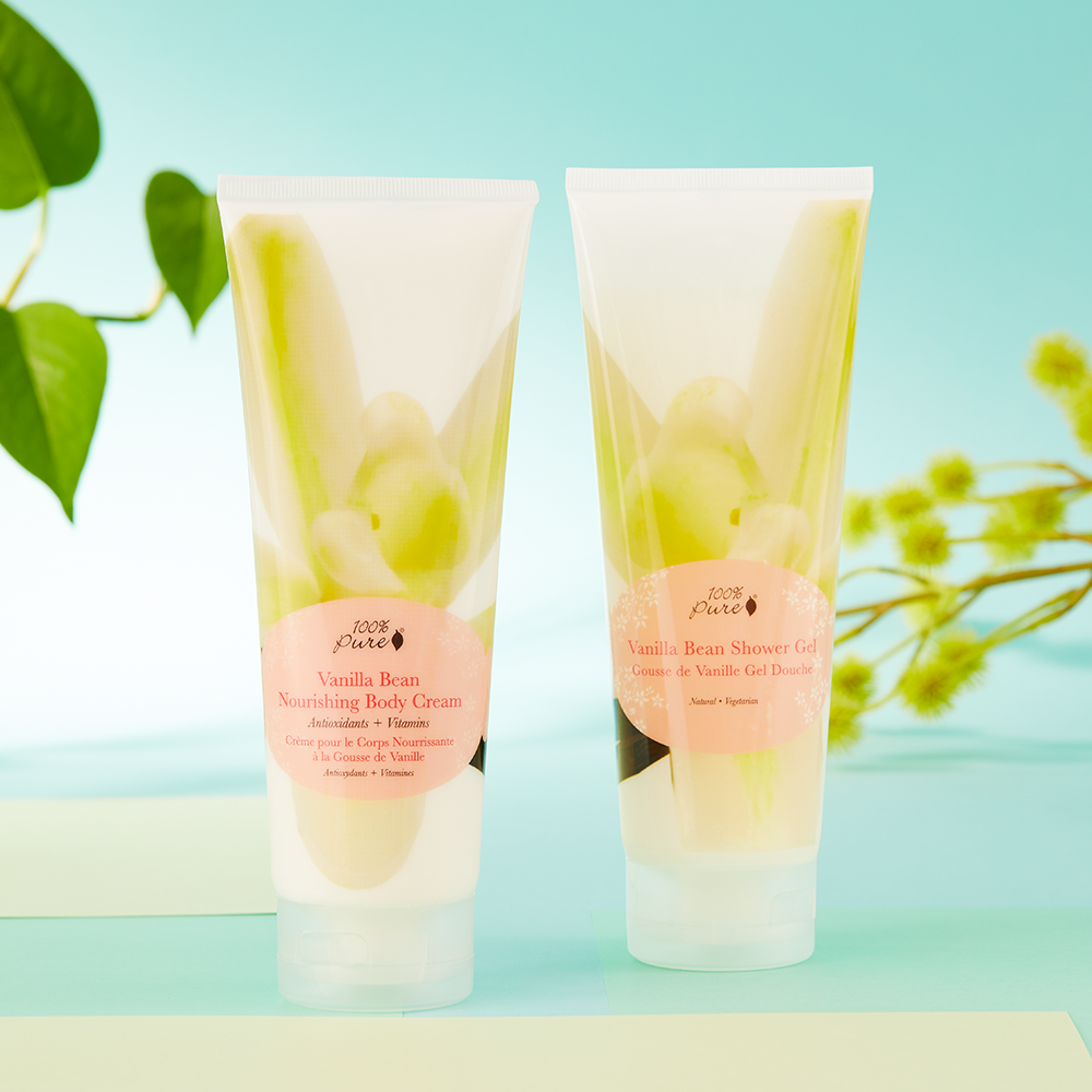 Vanilla Bean Shower Gel & Body Cream 100 PURE