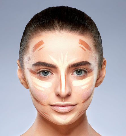 Blog Feed Article Feature Image Carousel: How to Contour Makeup for a Round Face 