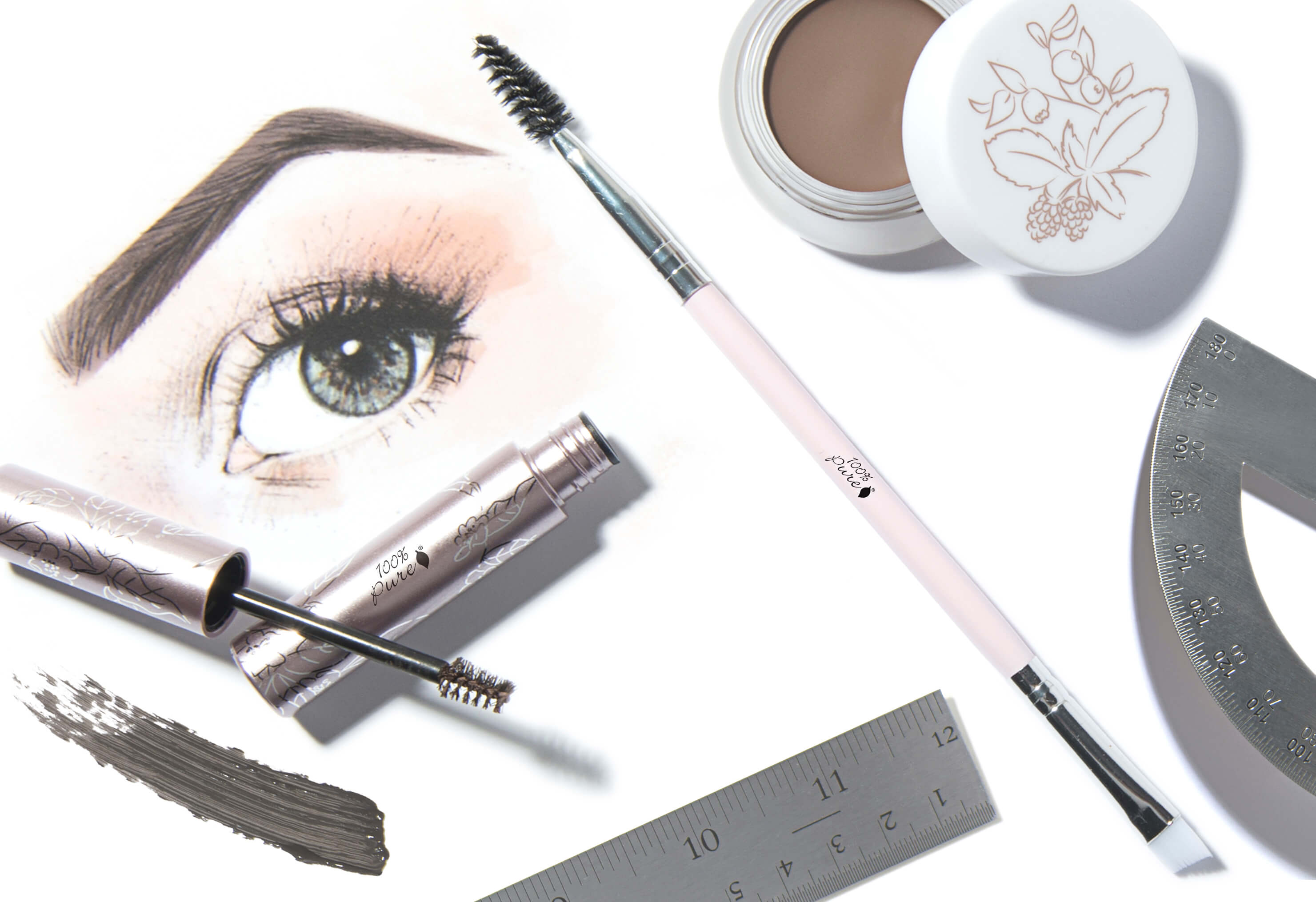 100% Pure Eye Brow Products