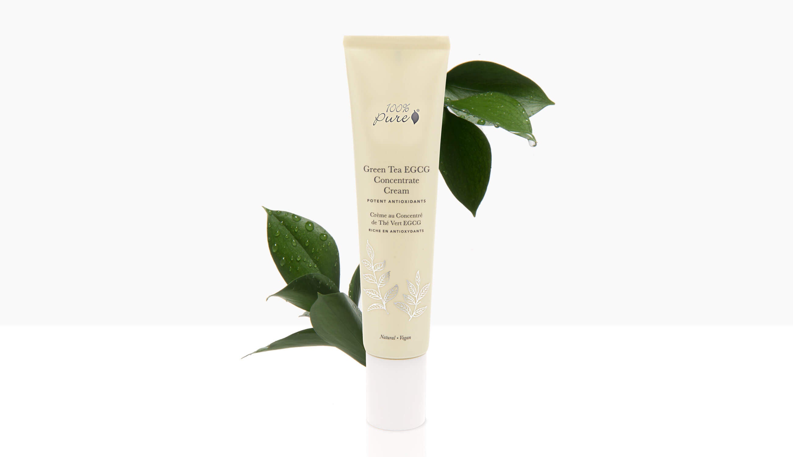 100% PURE Green Tea EGCG Protective Cream