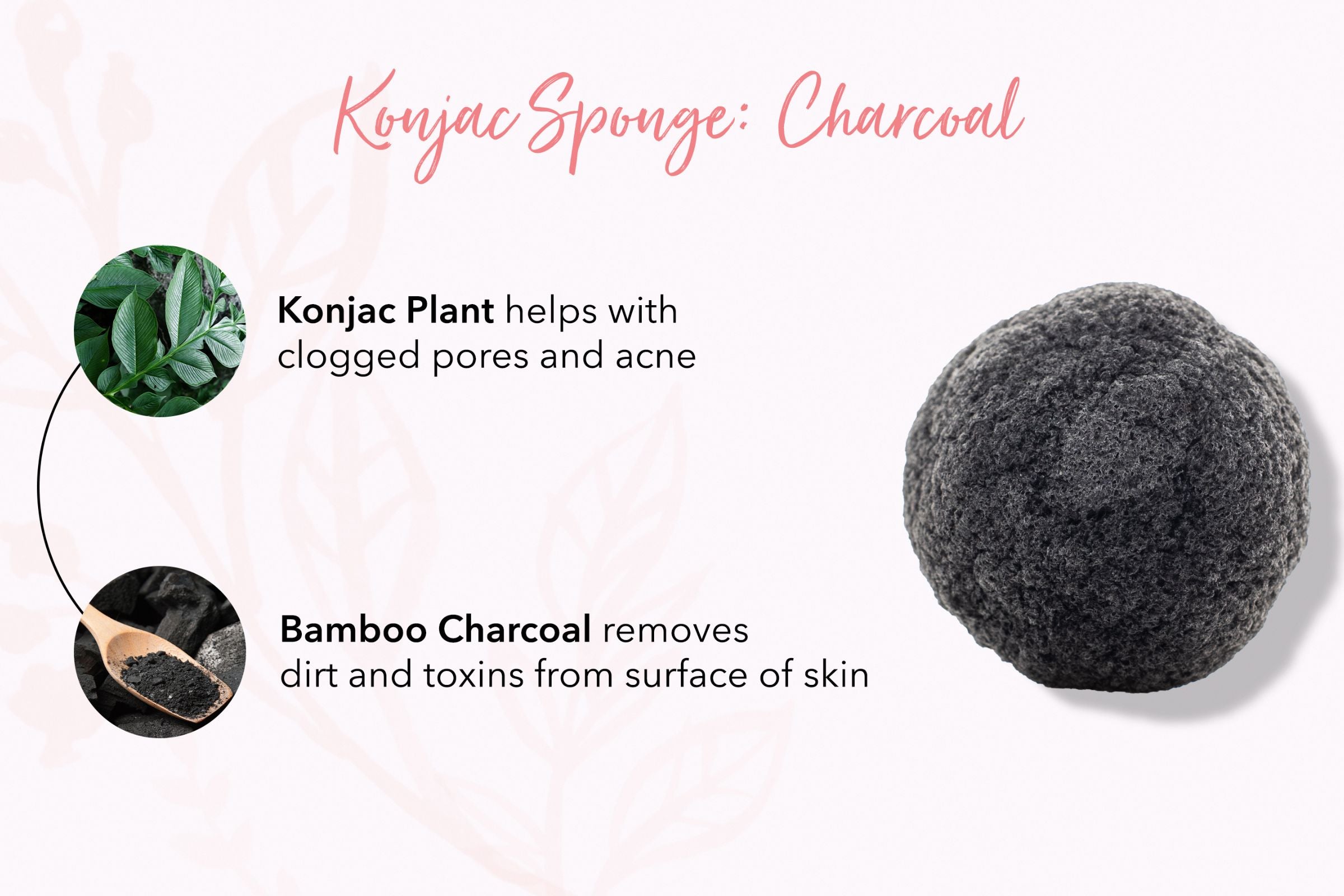 100_PURE_Konjac_Sponge_-_Charcoal