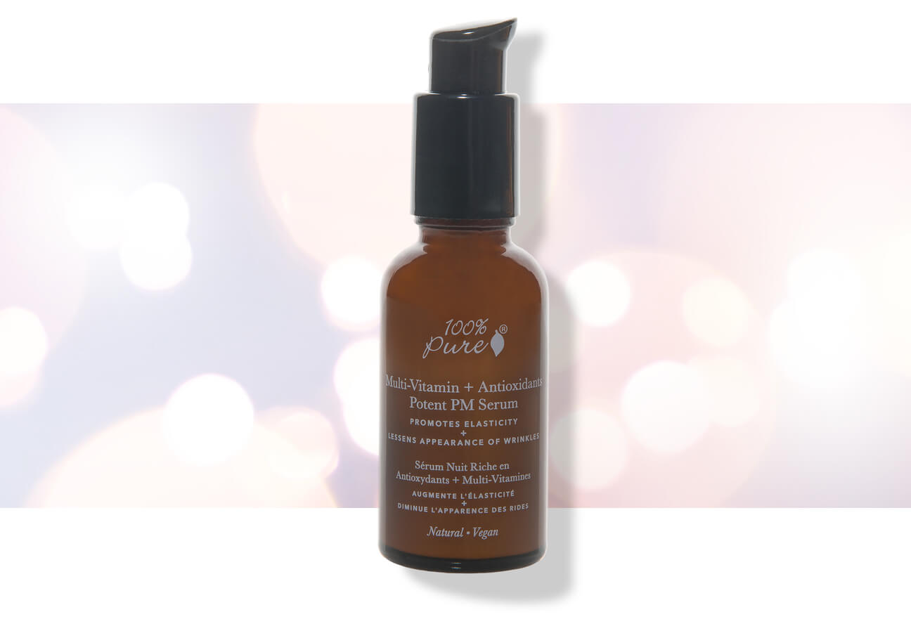 100% PURE Multi-Vitamin + Antioxidants Potent PM Serum