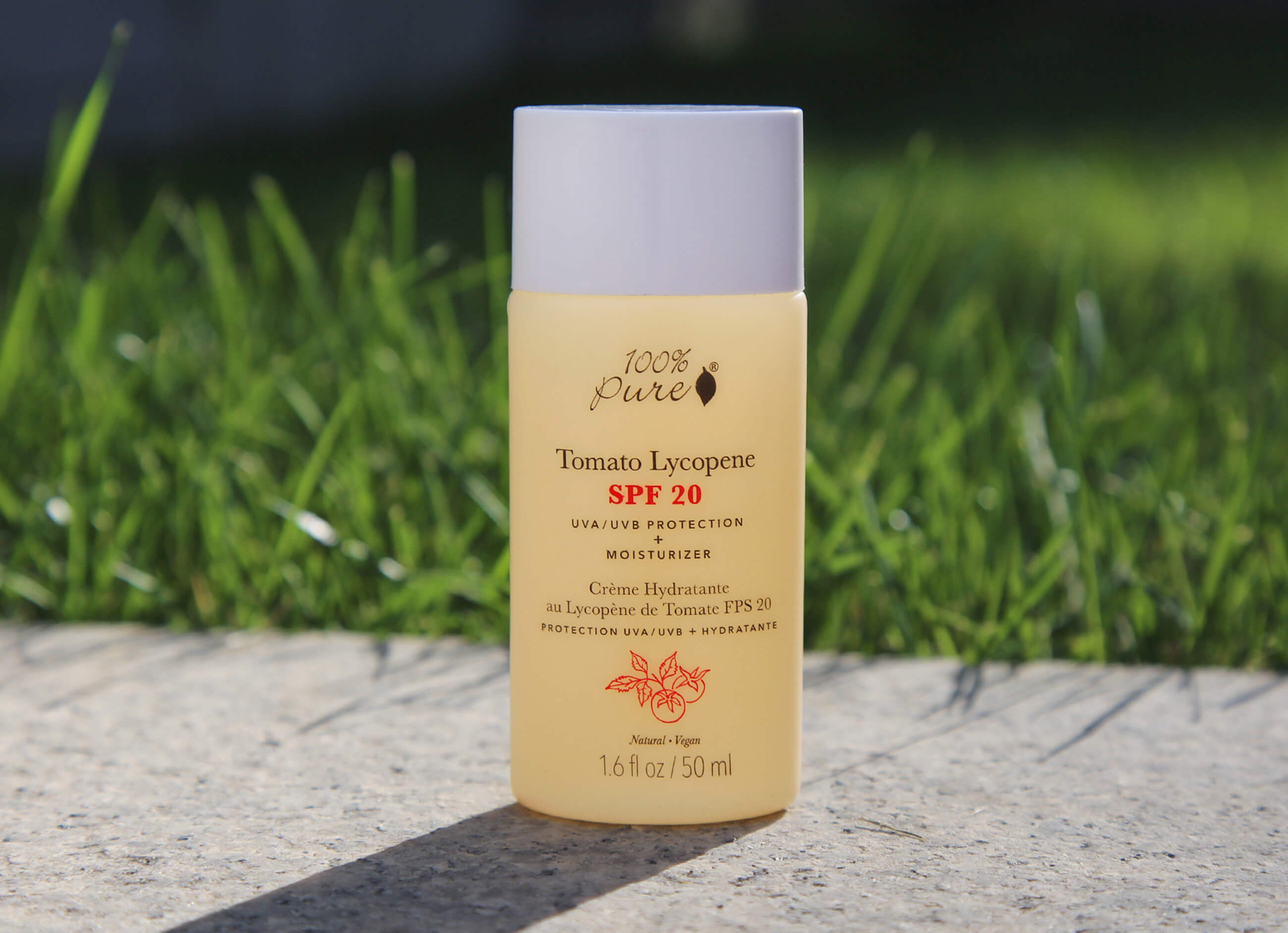 100% PURE Tomato Lycopene SPF 20 Moisturizer