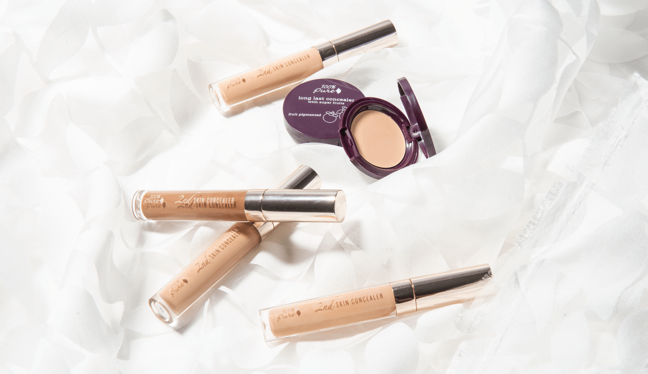 100% Pure 2nd Skin Concealers