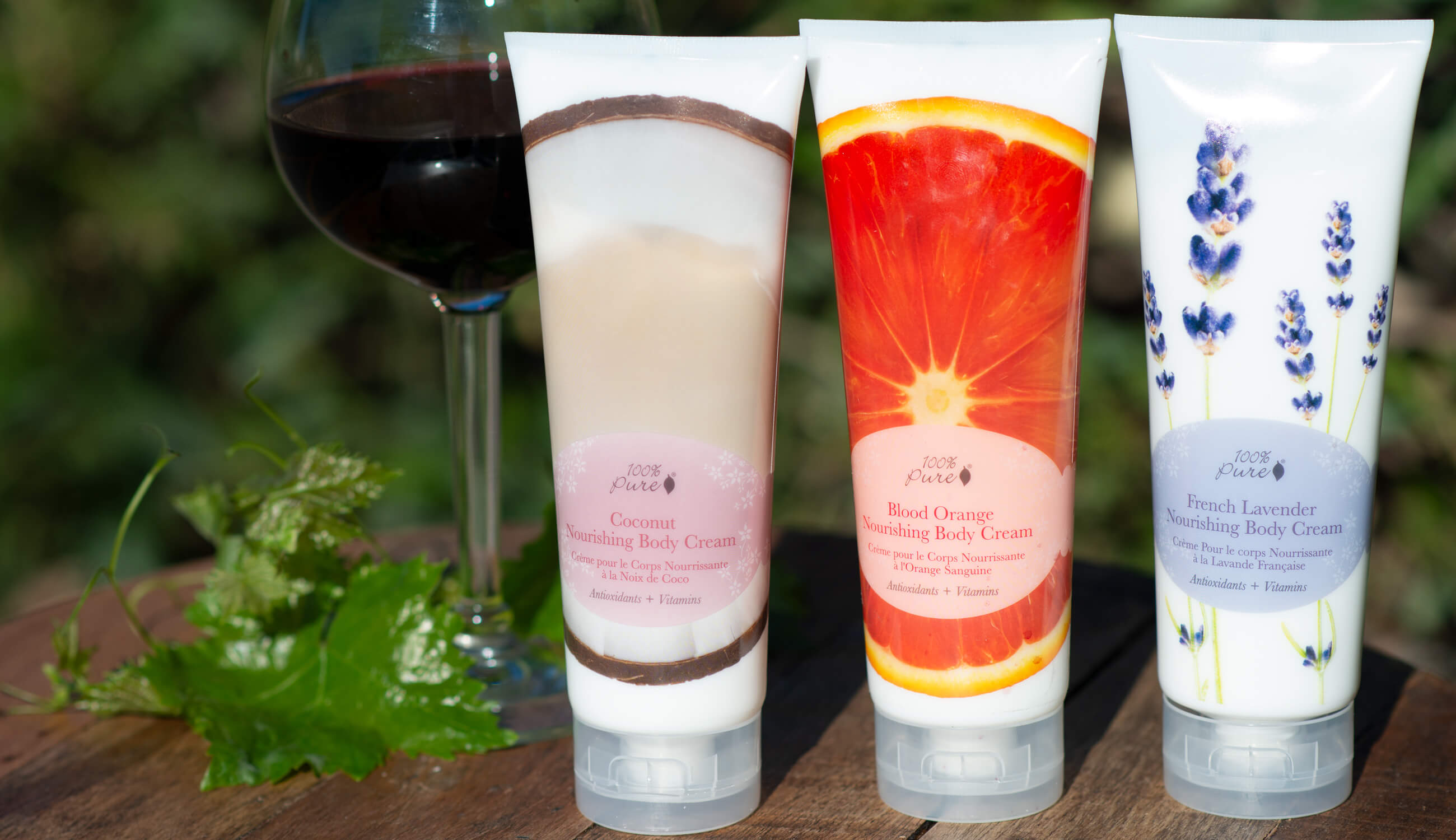 100% Pure Nourishing Body Creams