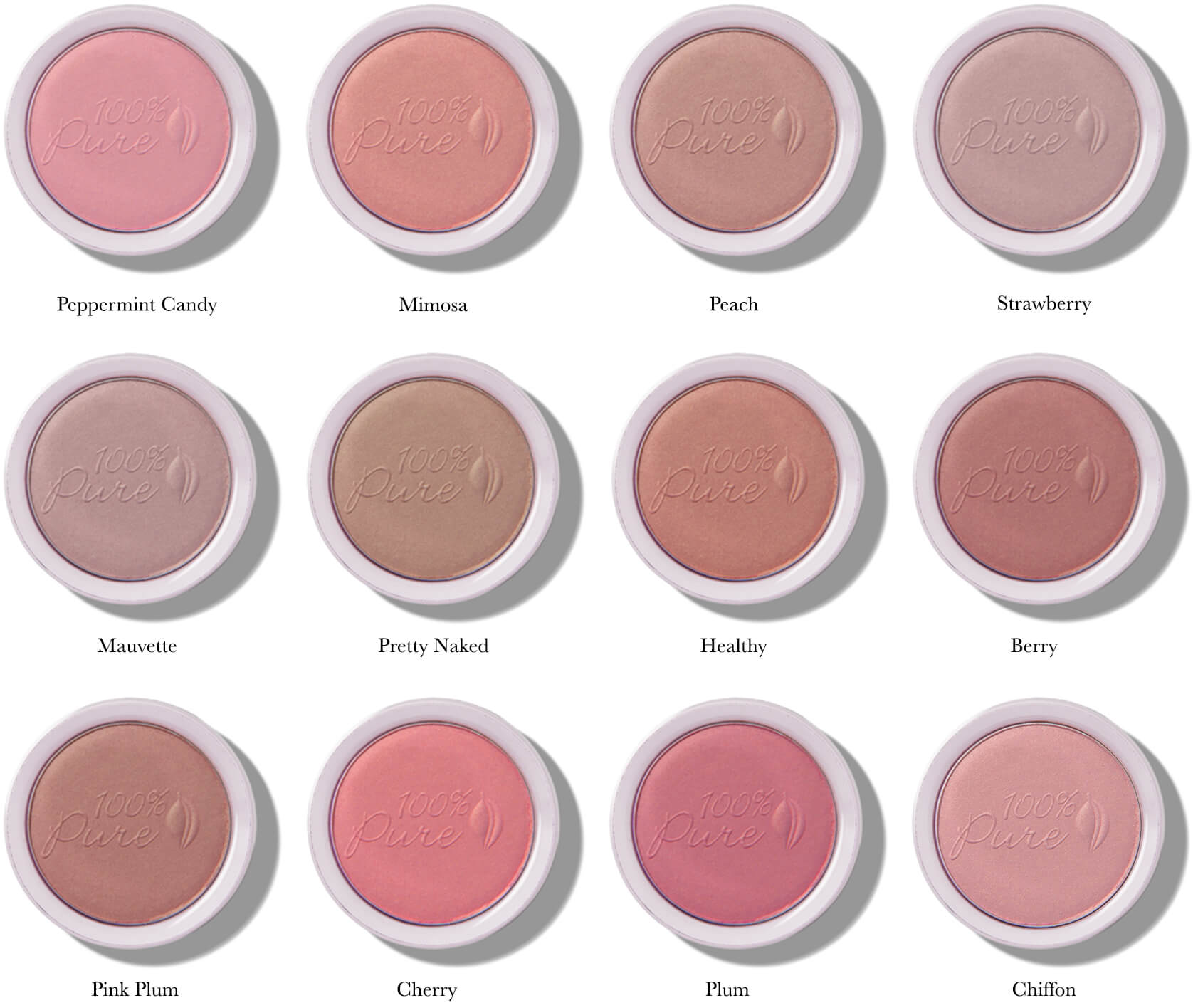 100% Pure Powder  Blush