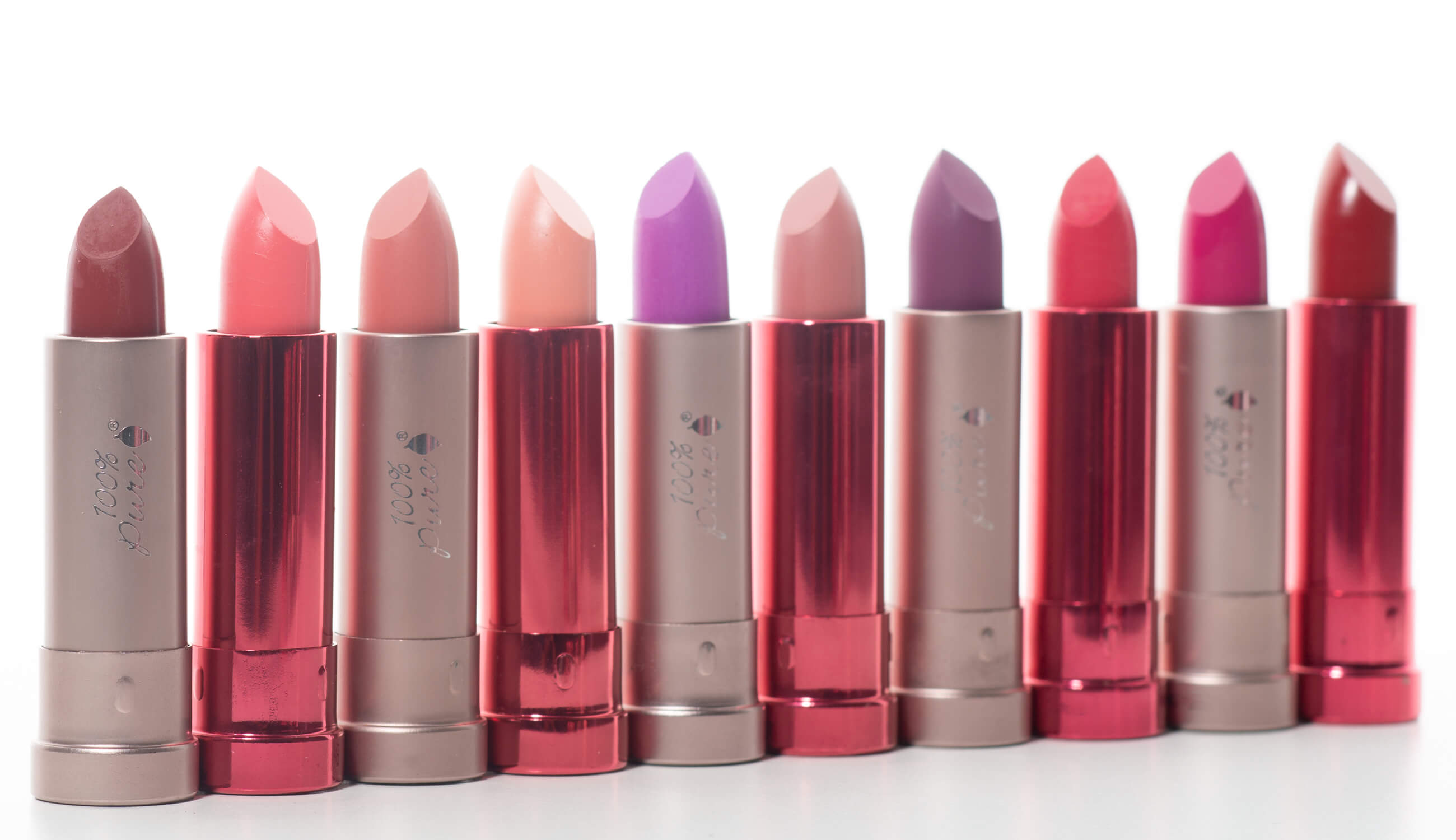 100% Pure lipstick bullets