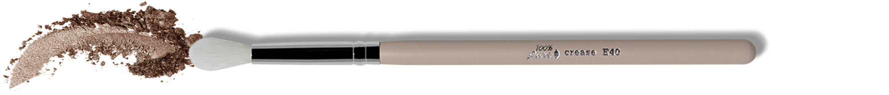 100% PURE Cruelty Free Crease Brush E40