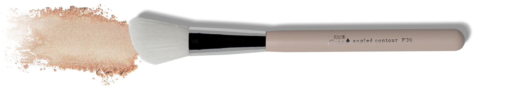 100% PURE Cruelty Free Angled Contour Brush F30