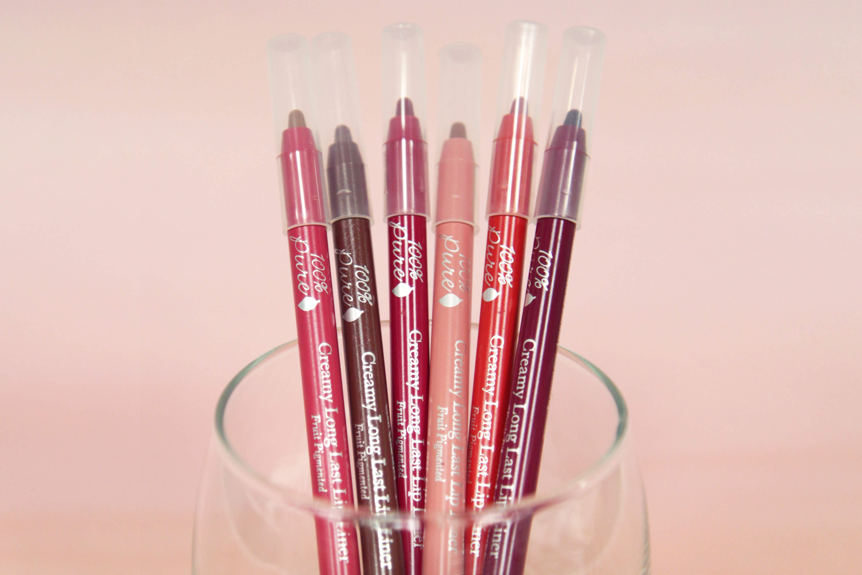 100% PURE Lip Liners in jar