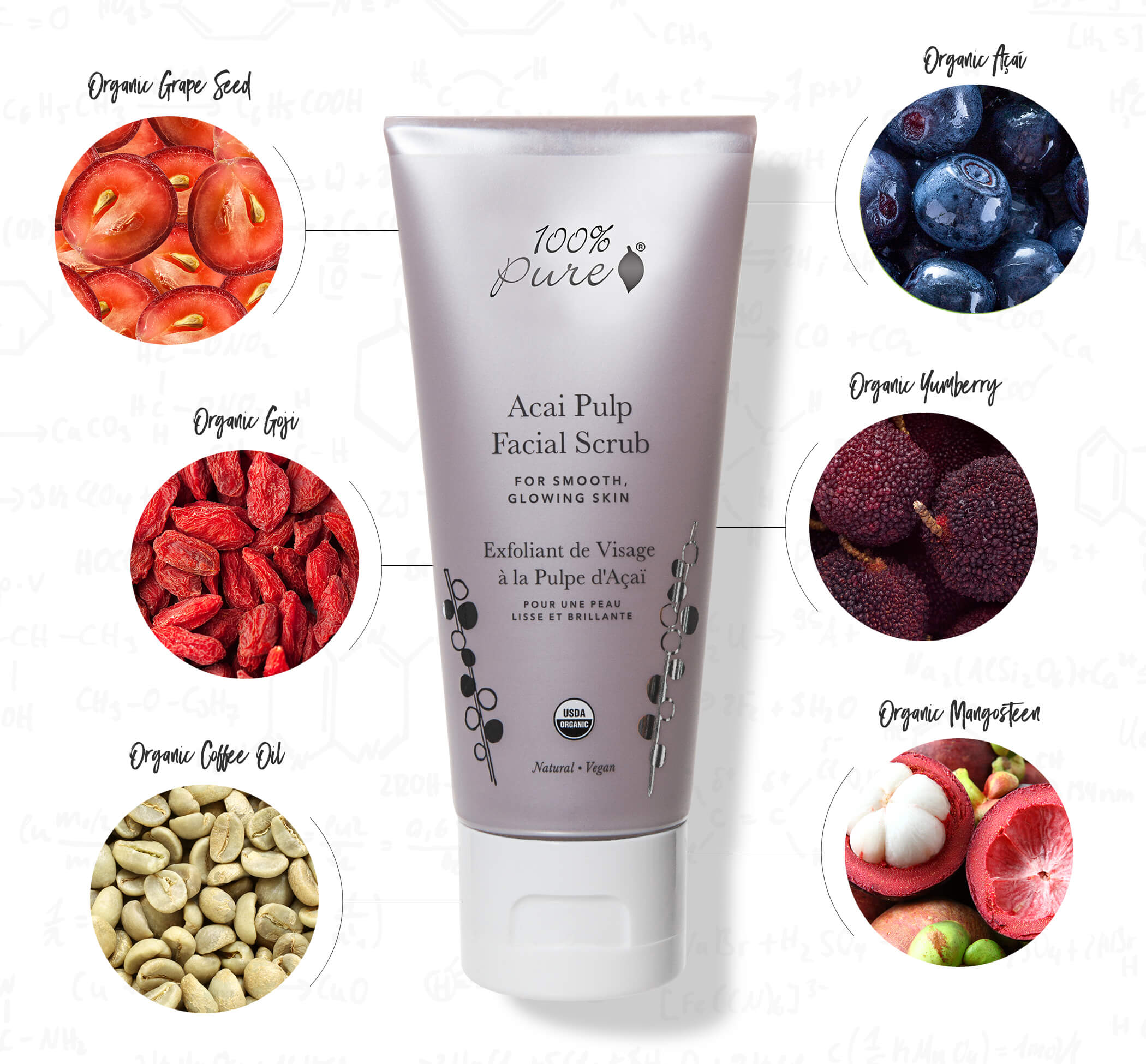 Acai Pulp Facial Scrub