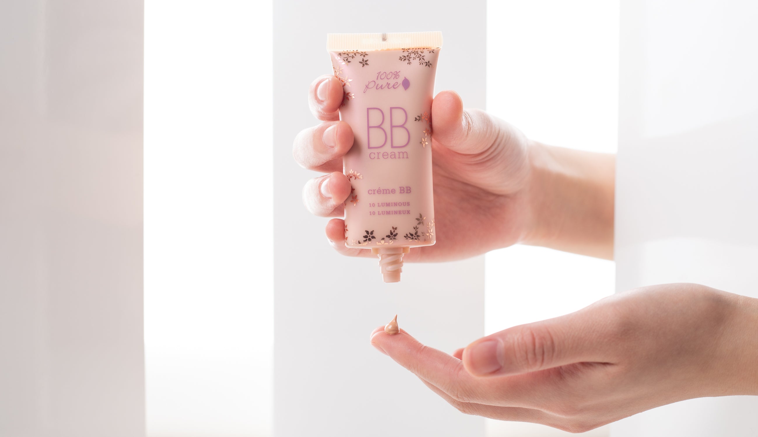 BB Cream drop on Hand