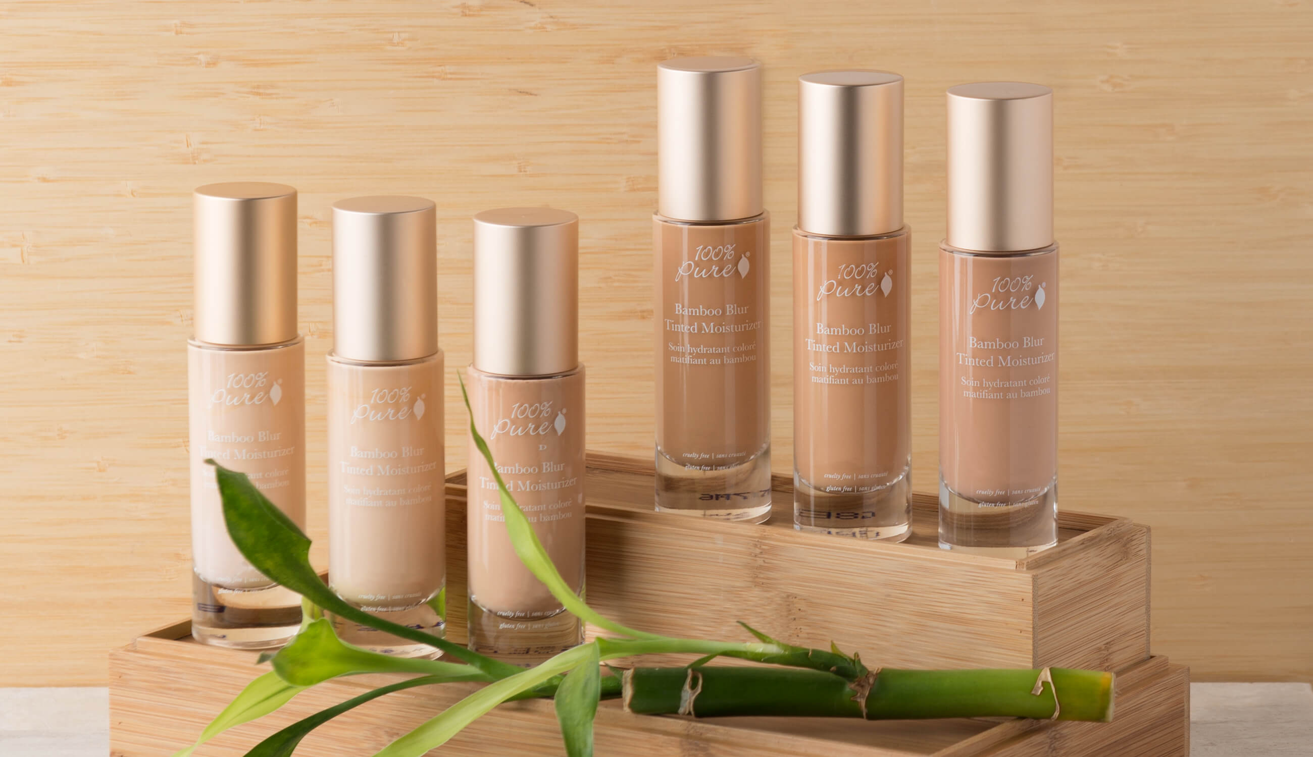 100% PURE Bamboo Blur Tinted Moisturizer