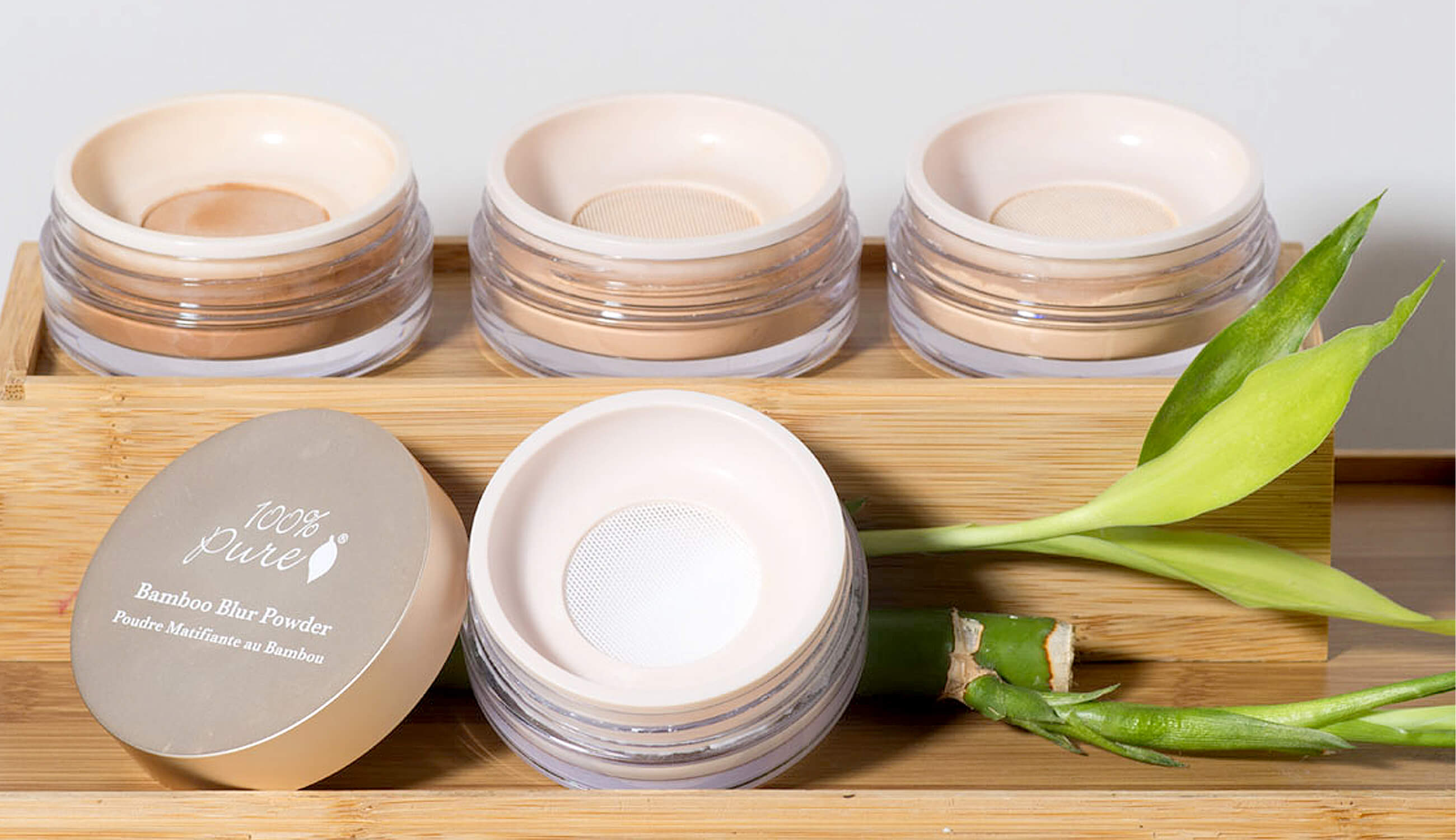 Bamboo powders