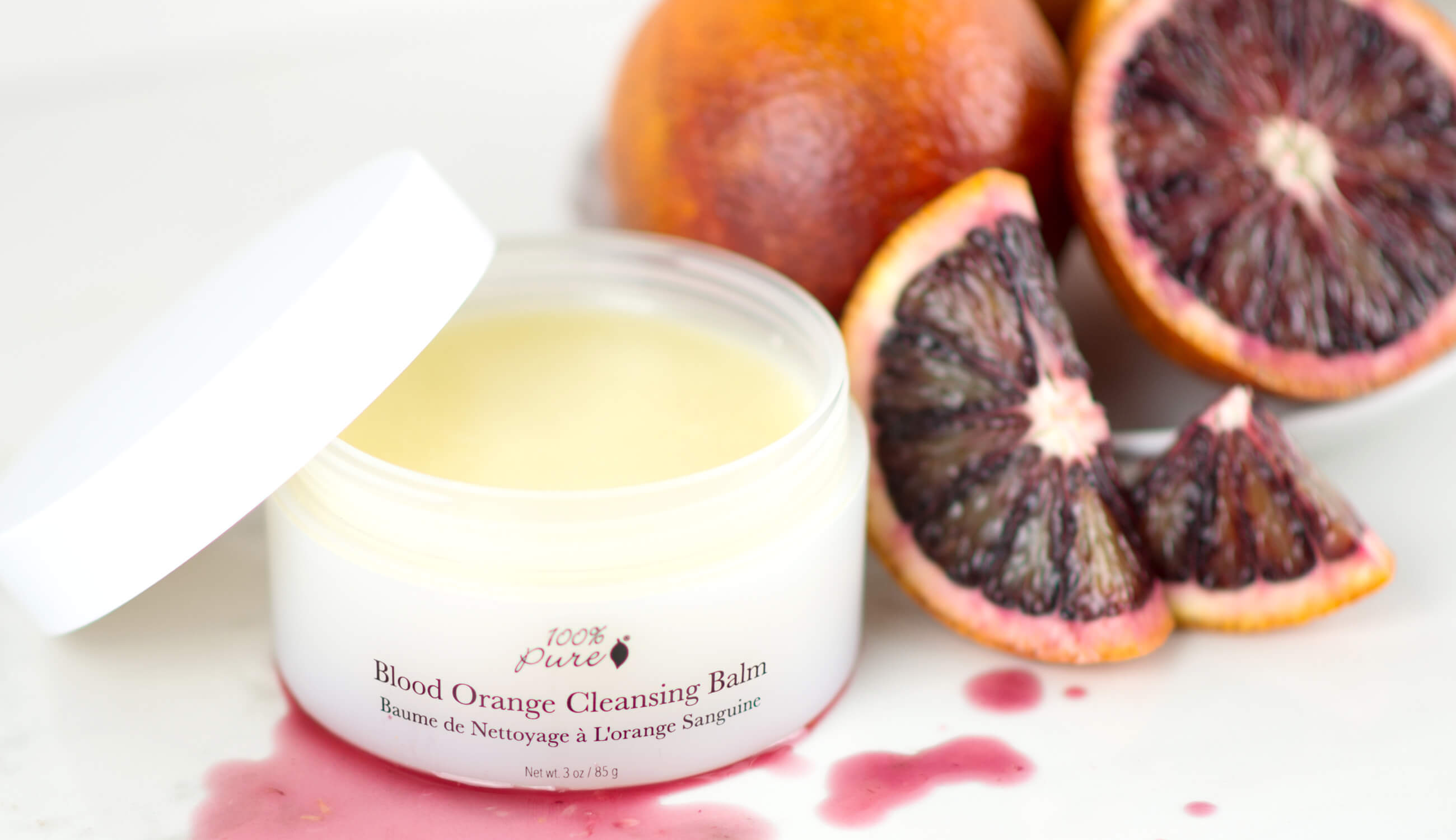 100% PURE Blood Orange Cleansing Balm