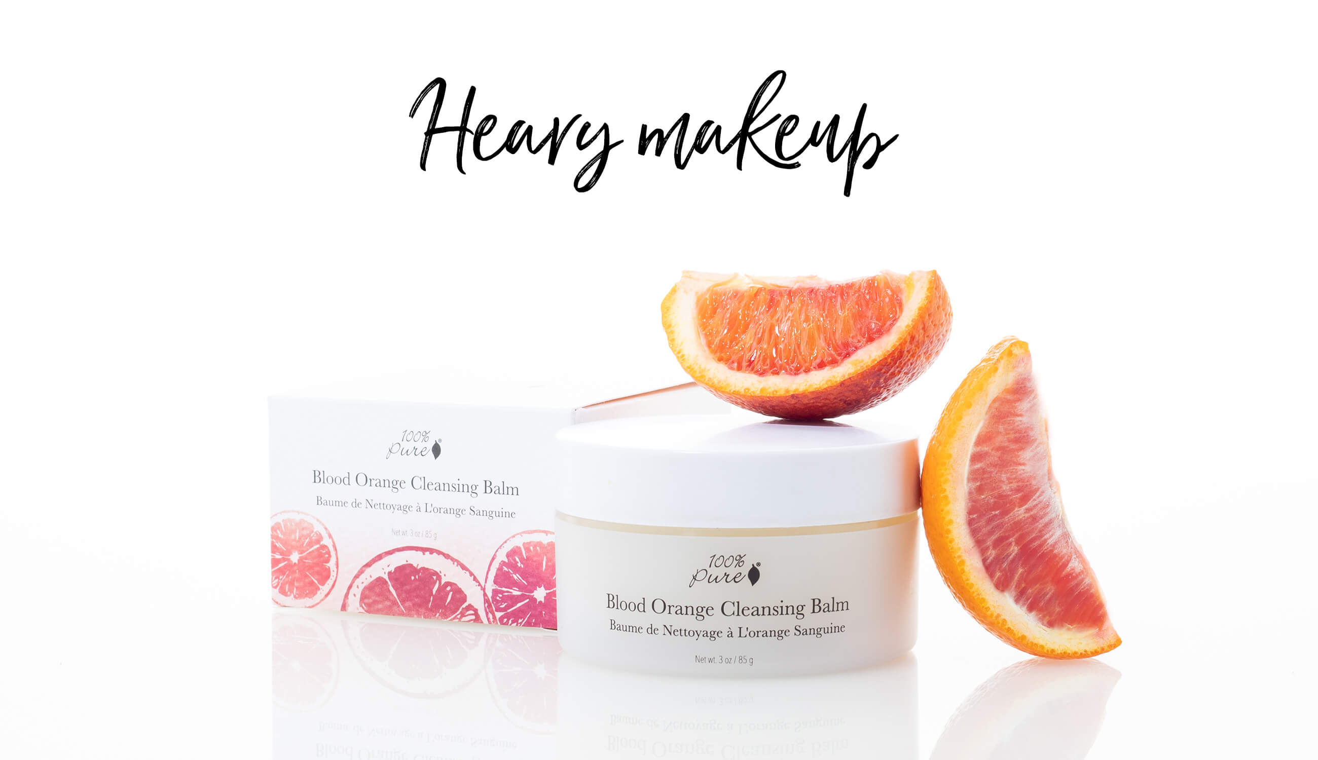 Blood orange cleansing balm