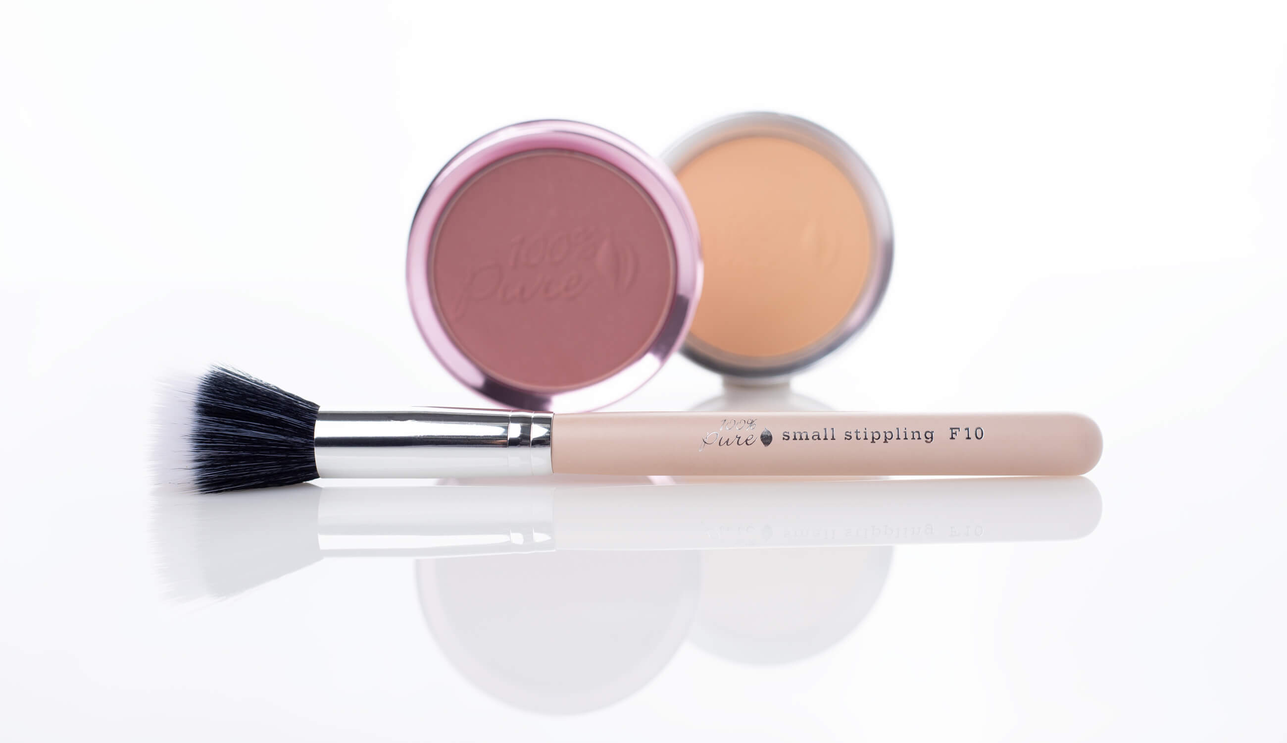 Brushes with Blush Powder