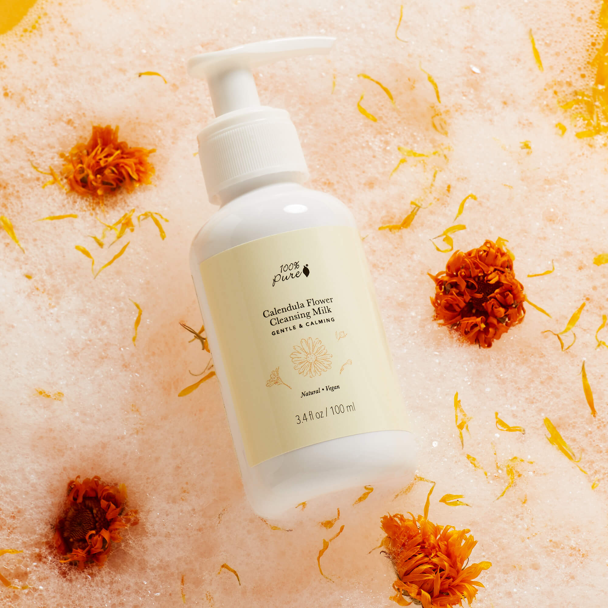 Calendula Flower Cleansing Milk Editorial 100_ pURE.jpg