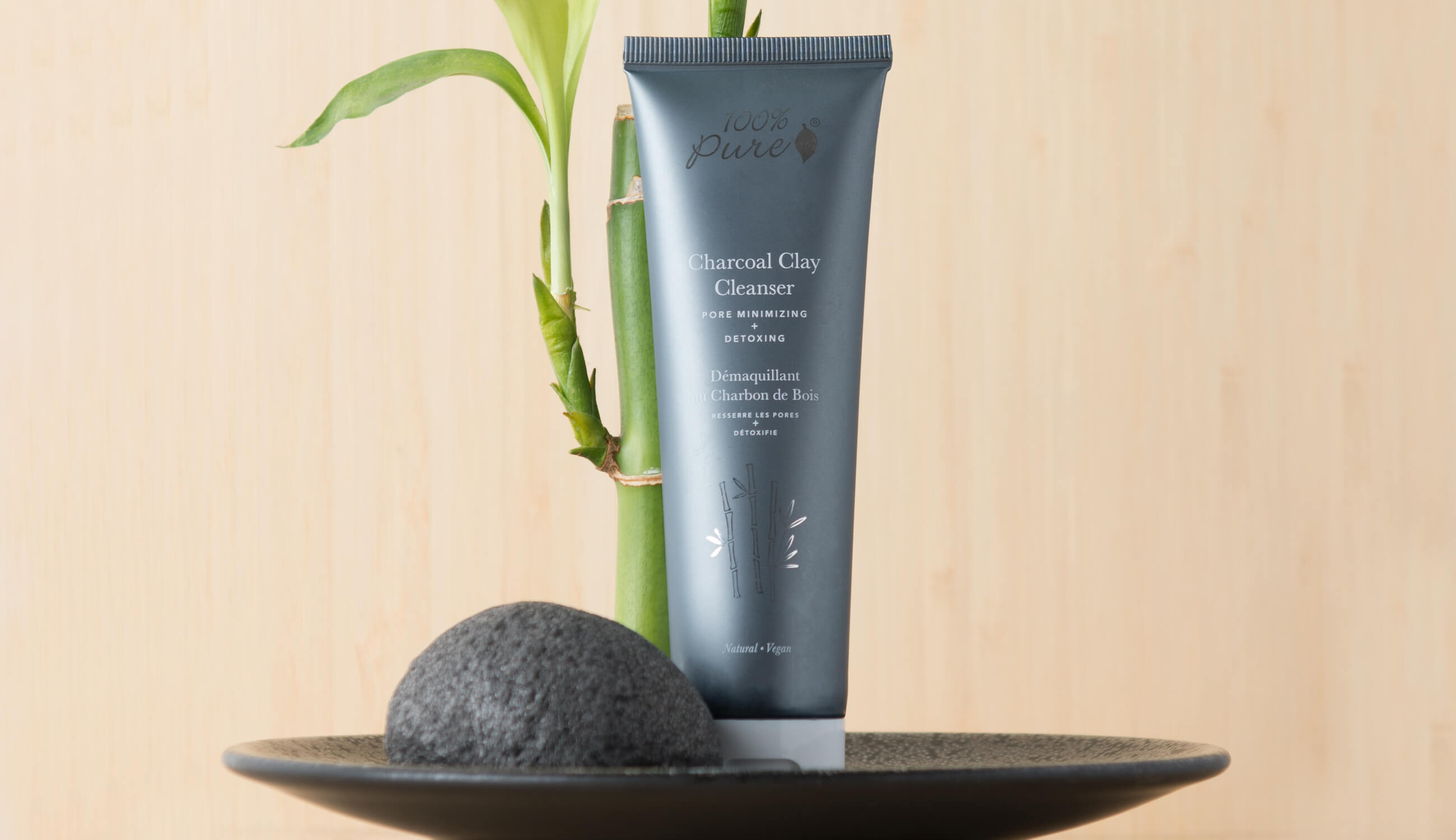 100% PURE Charcoal Clay Cleanser