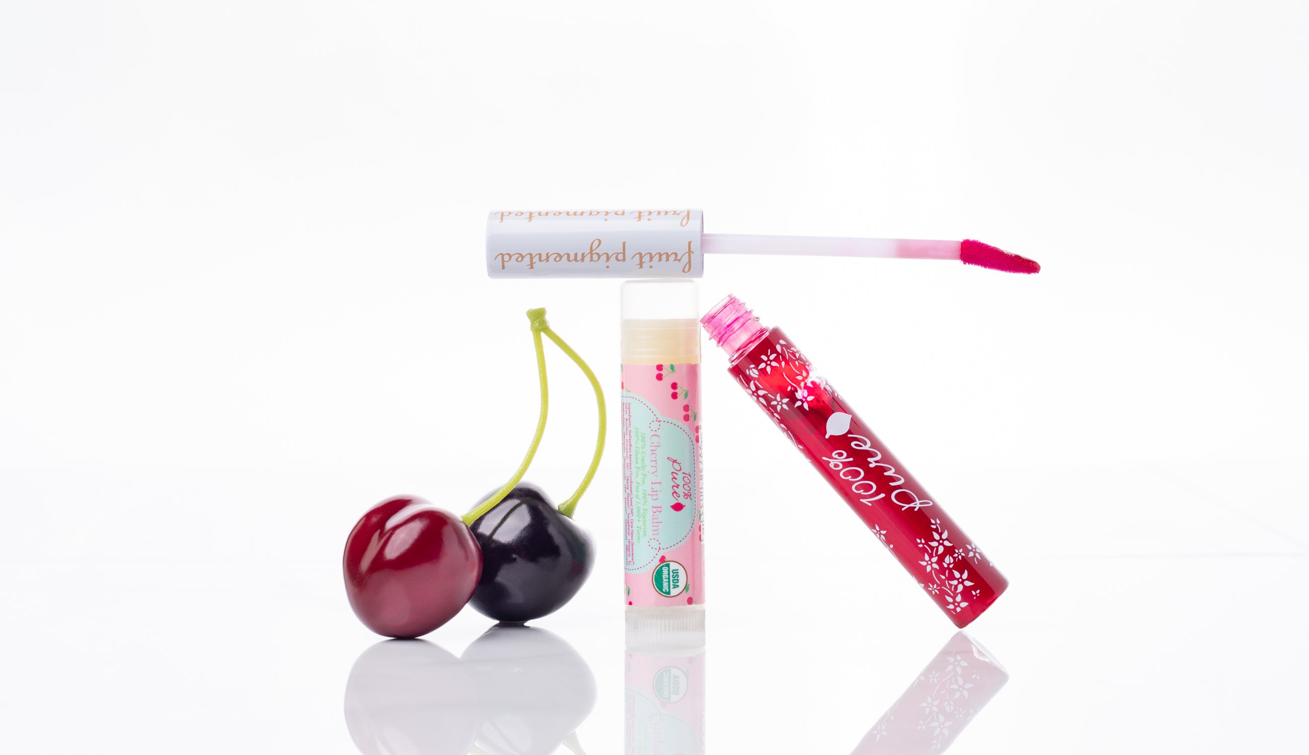 Cherry Lip Balm and Cheek Stain