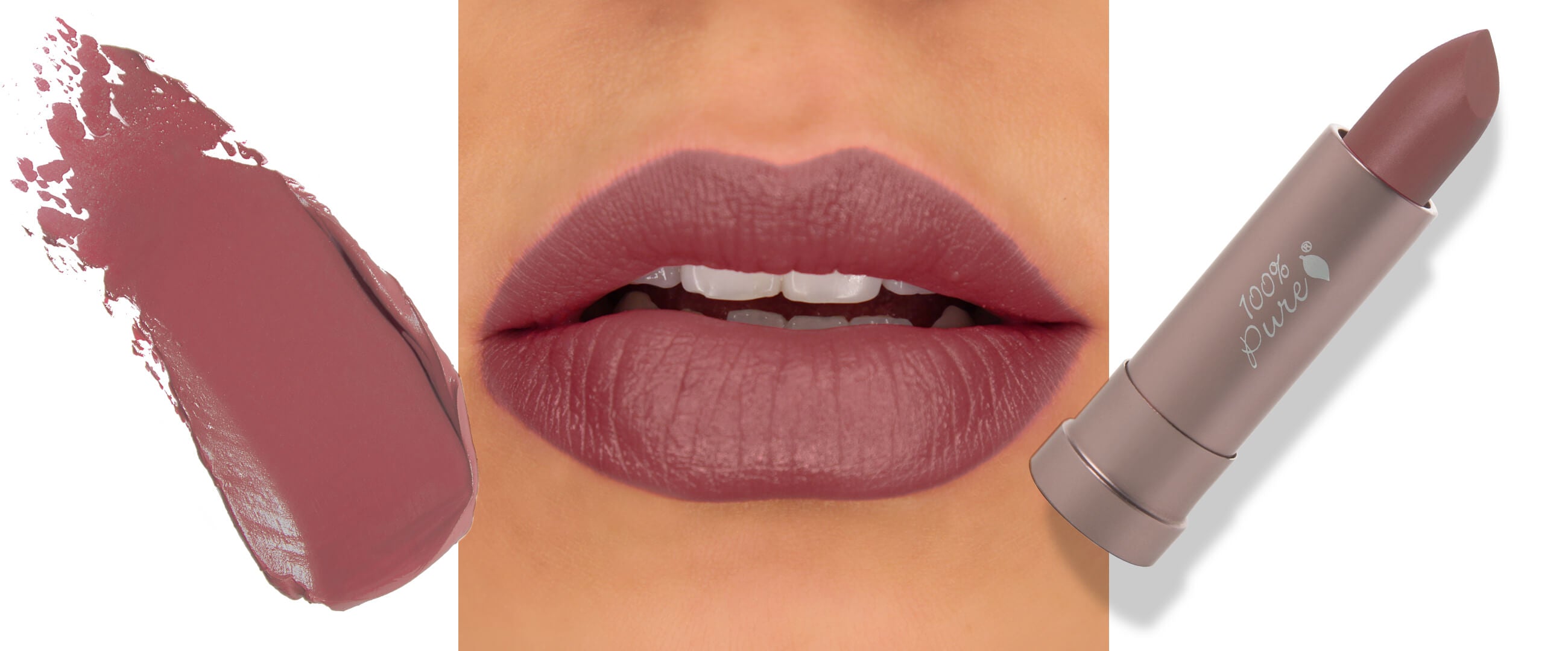 100% Pure Cocoa Butter Matte Lipstick: Savanna