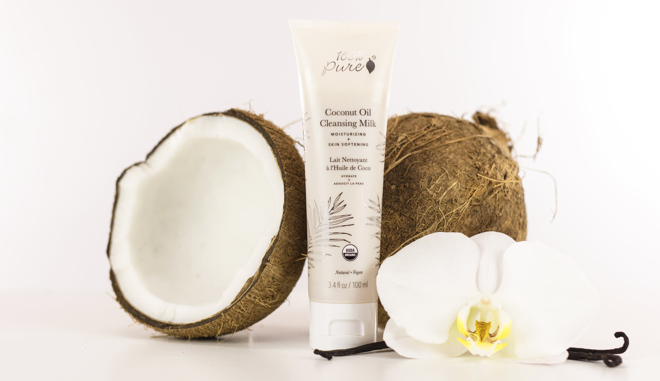 100% PURE Coconut Cleansing Milk