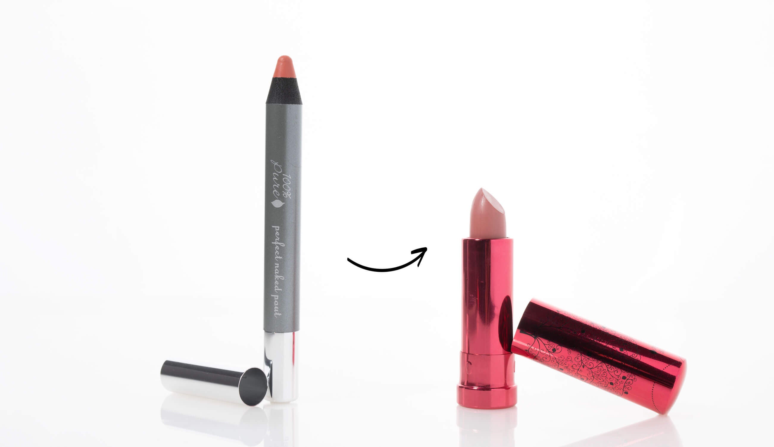 Creamstick Perfect Naked Pout and Pomegranate Oil Anti-Aging Lipstick Buttercup