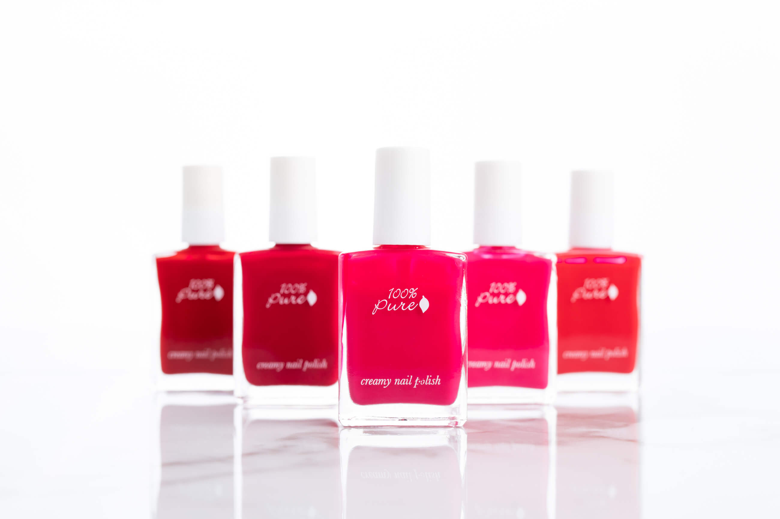 Creamy Nail Polish Cherry Pop, Tomato, Pepper Kiss