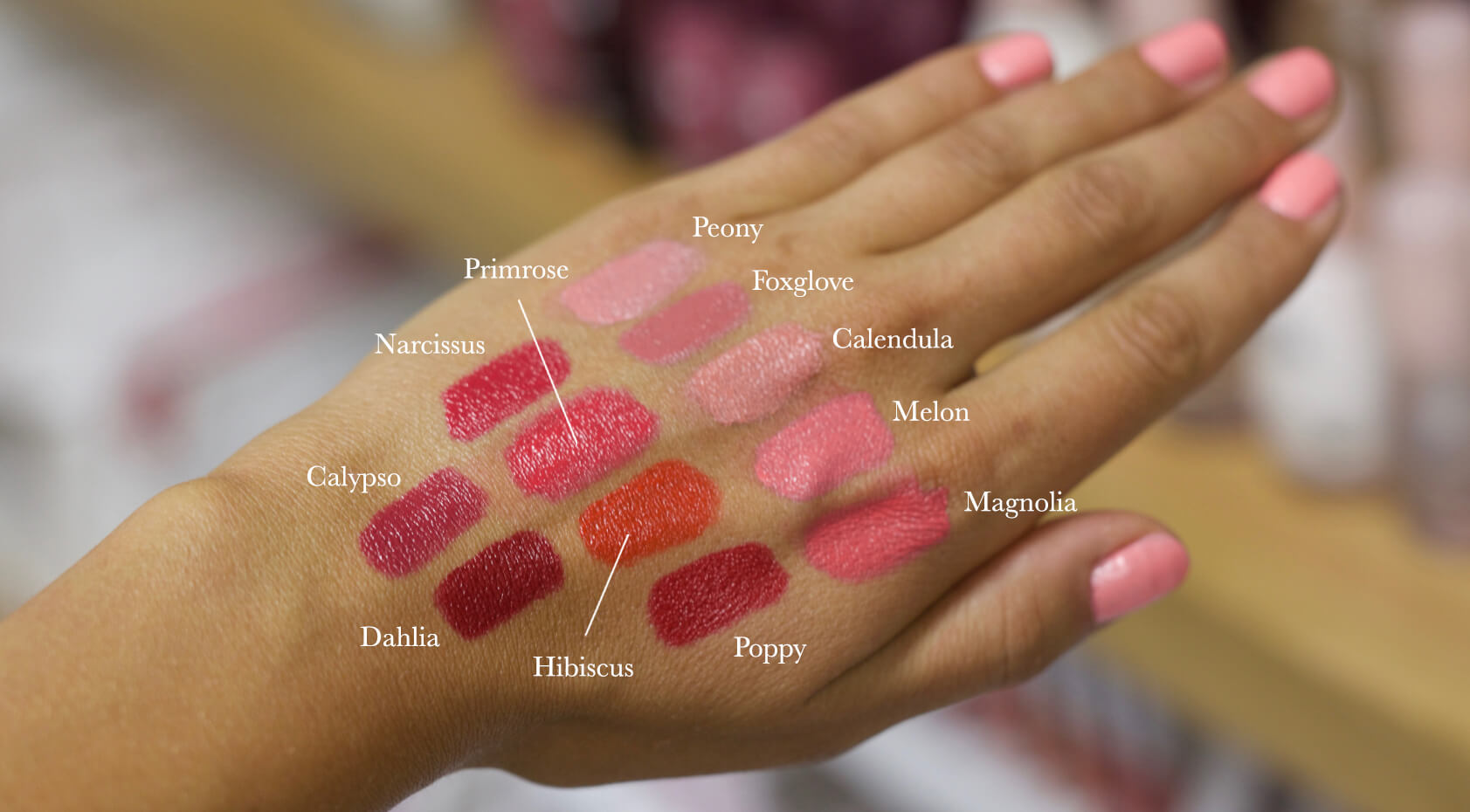 100% PURE Fruit Pigmented® Pomegranate Oil Anti Aging Lipsticks Original Swatch