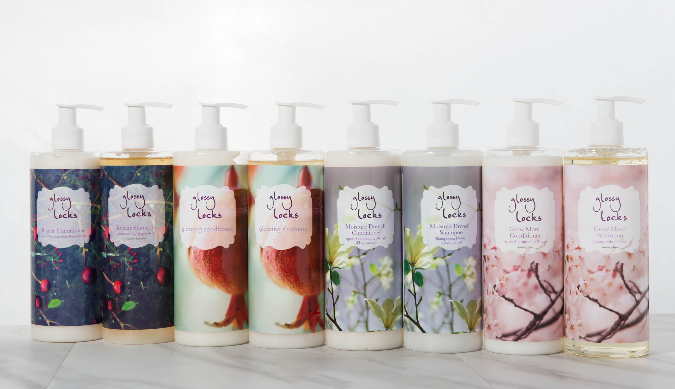 Glossy Locks Hair Product Collection