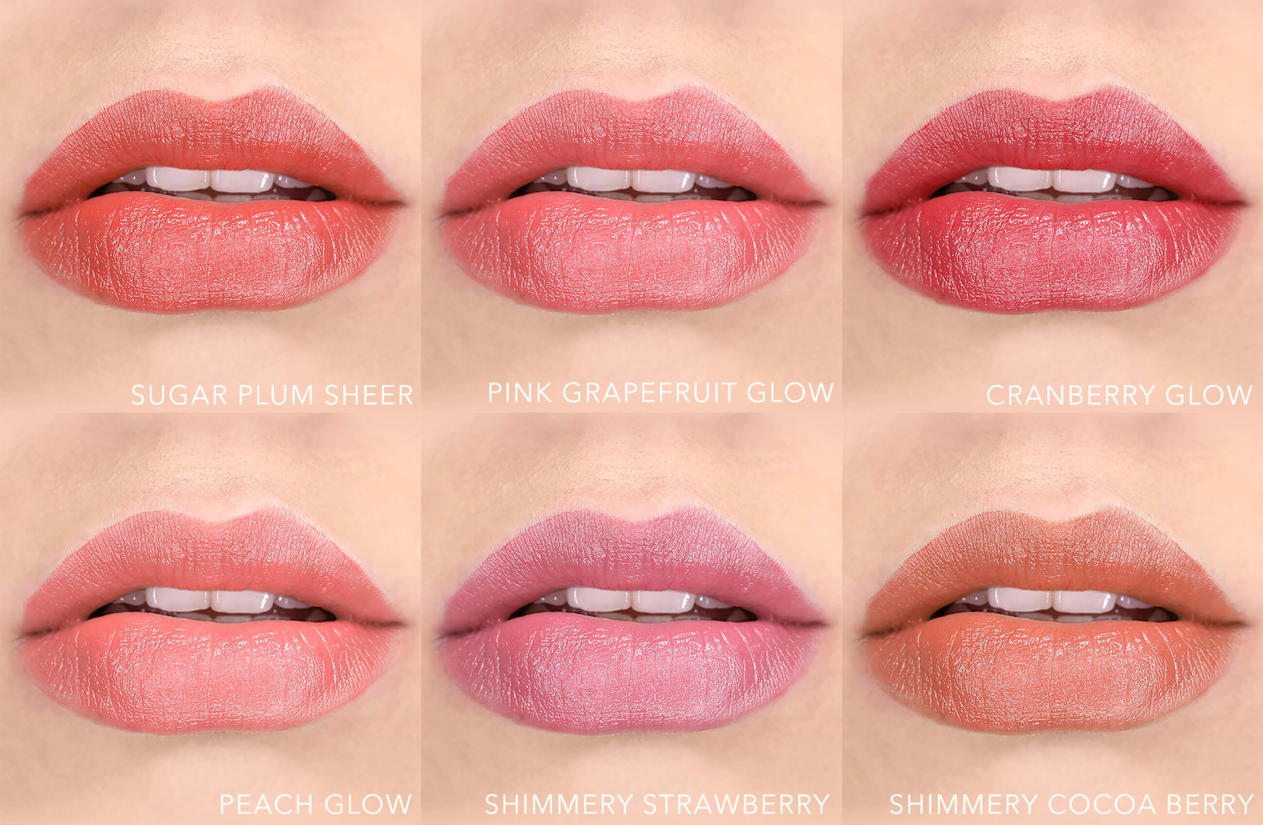 Lip Swatches and Cheek