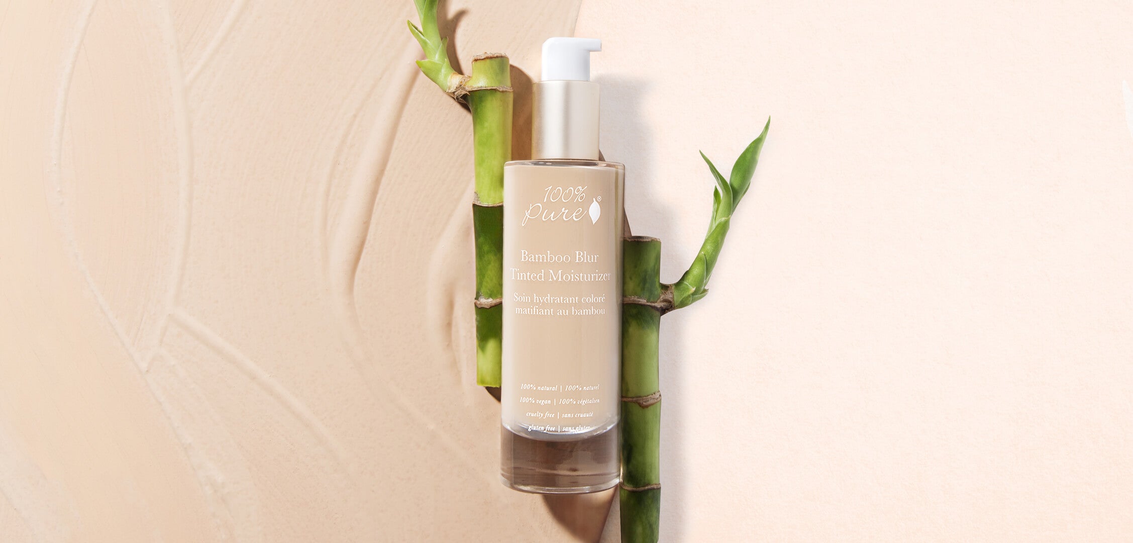 100% Pure Bamboo Blur Tinted Moisturizer