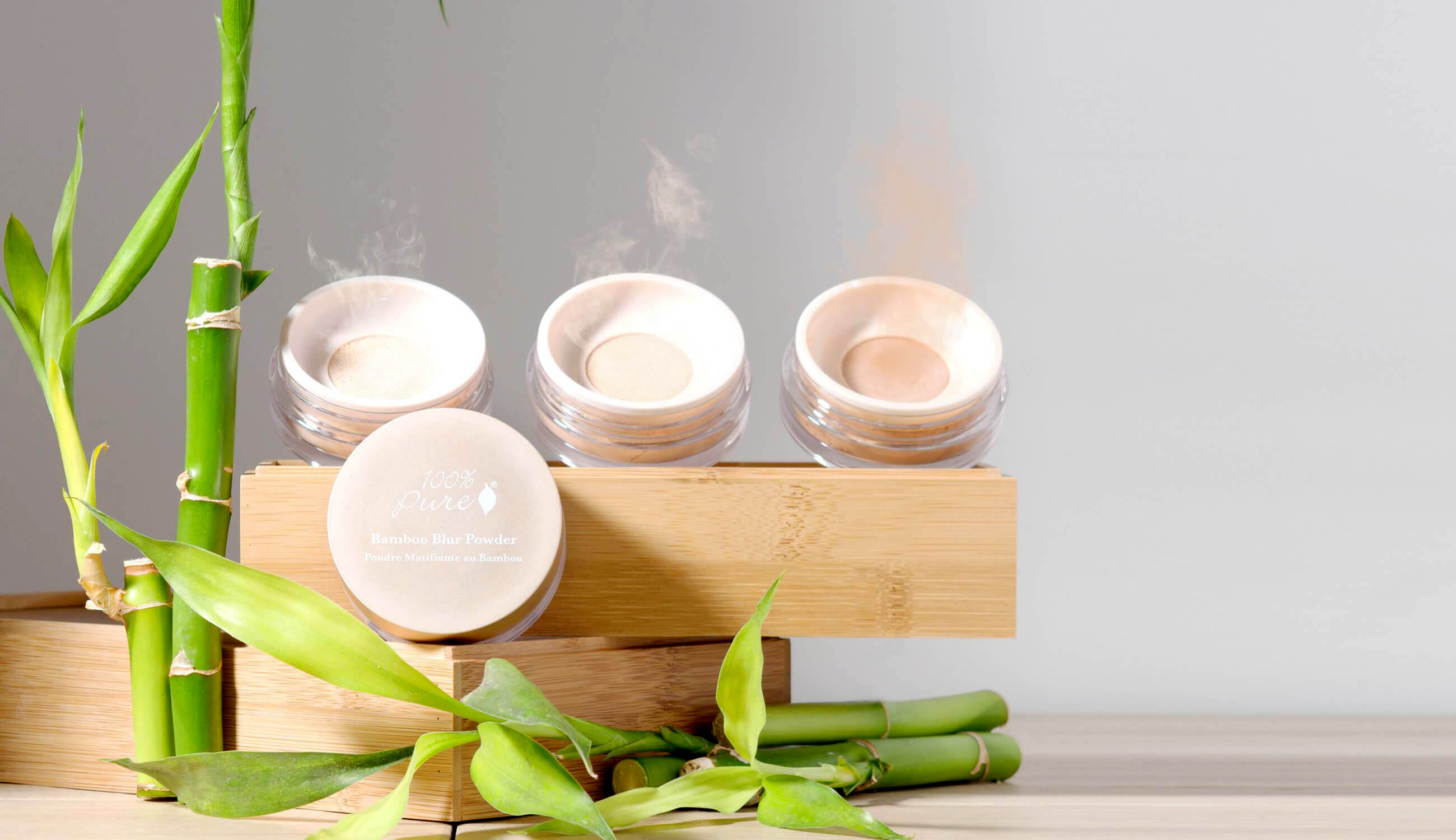 Cover photo 100 pure Bamboo Blur: Nature’s Best Setting Powder