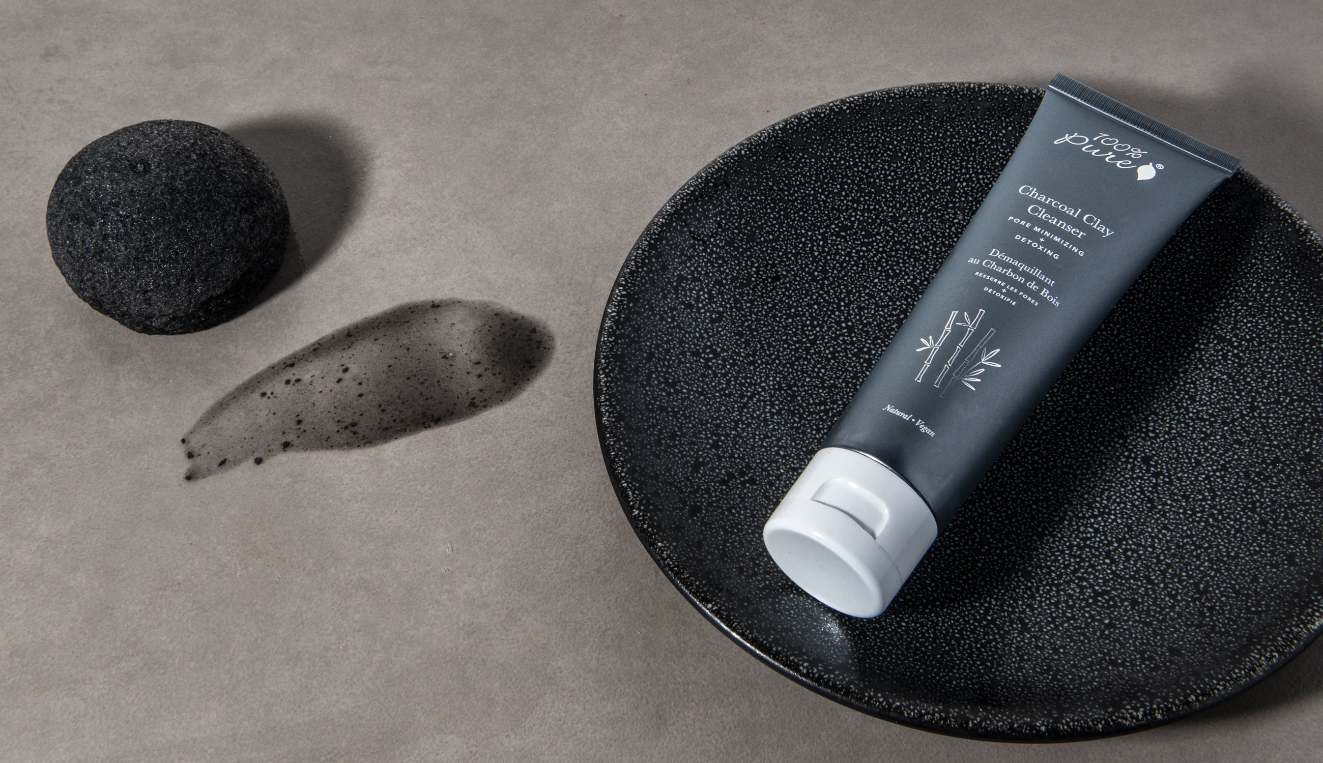 100% PURE Charcoal Clay Cleanser
