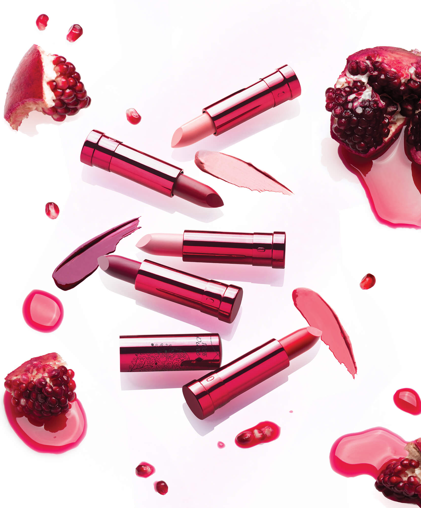 100% PURE(R) Pomegranate Lipstick