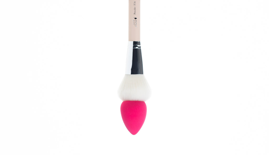 Powder Brush and Makeup Blender