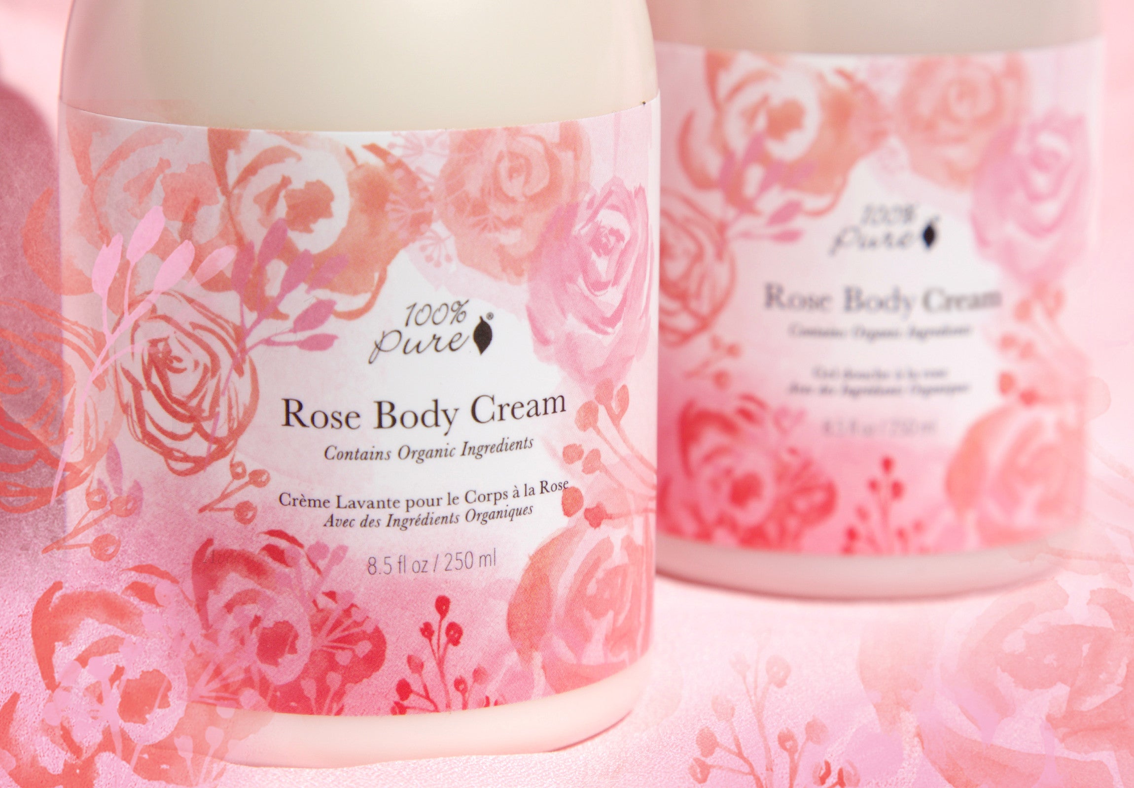 100% Pure Rose Body Wash