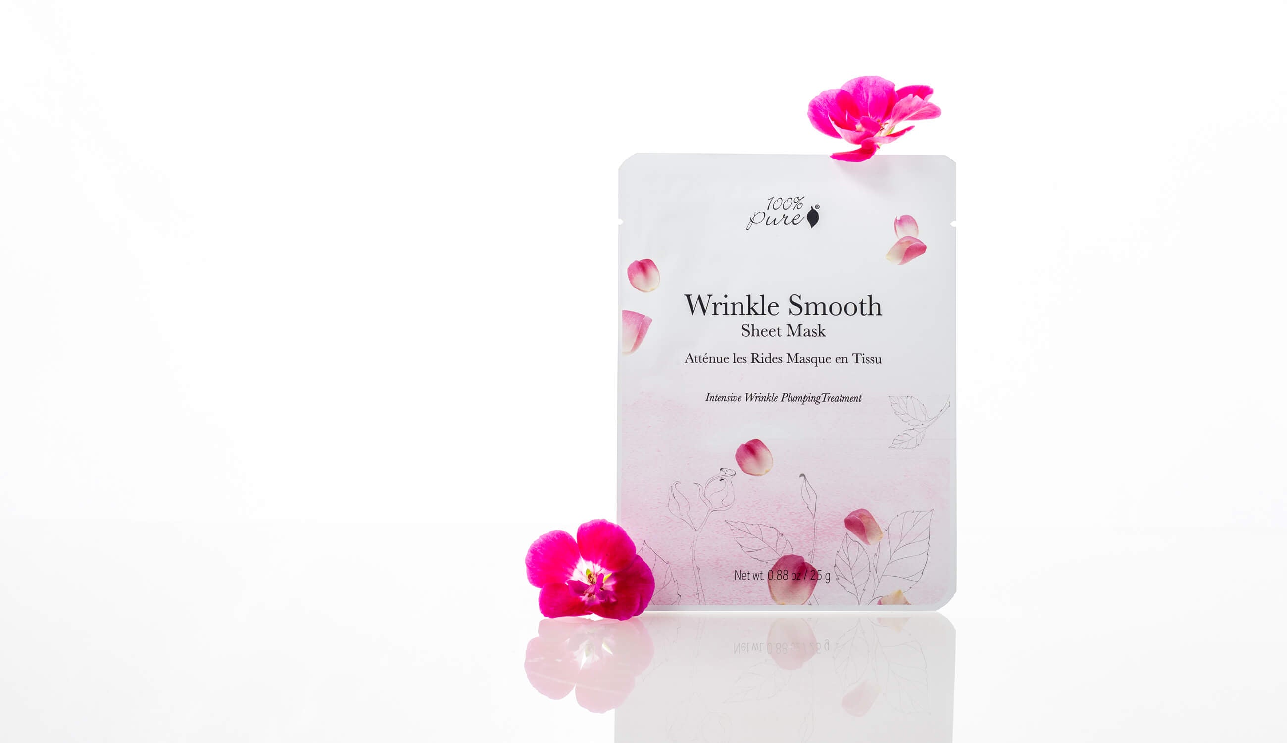 100% PURE Sheet Mask: Wrinkle Smooth Masks