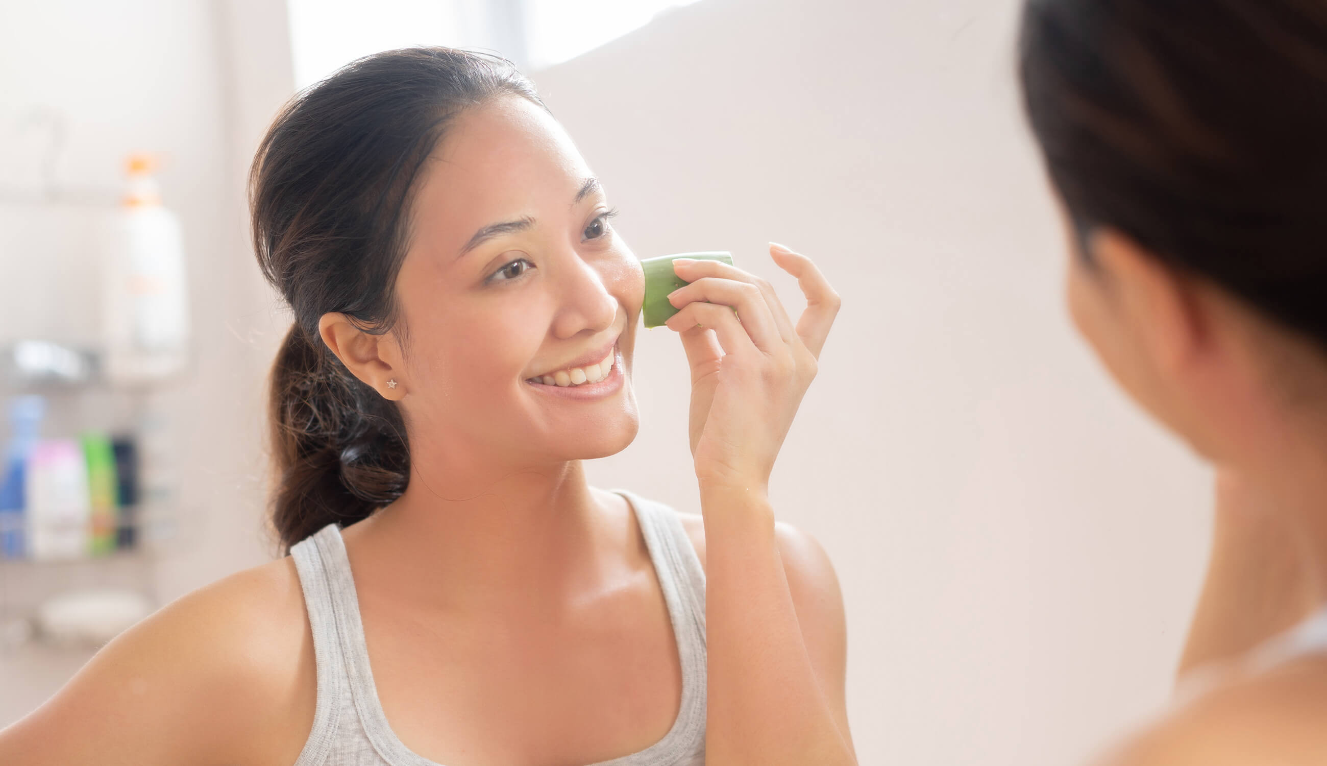 100% PURE products made with aloe vera