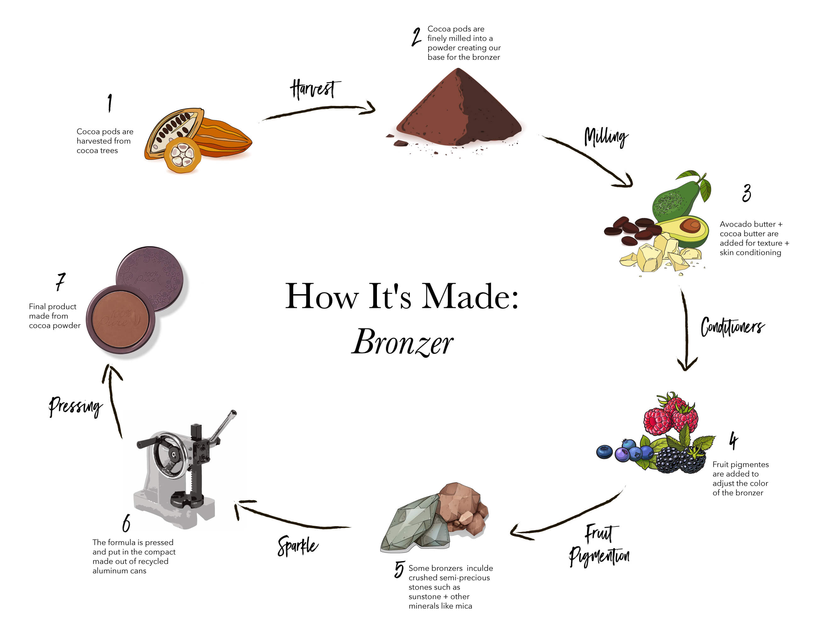 Bronzer Diagram